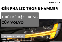 Đèn pha LED Thor's Hammer: Thiết kế đặc trưng của Volvo