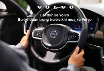 Lái thử xe Volvo - Bước quan trọng trước khi mua xe Volvo