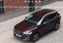 Volvo XC60 Màu Đỏ Mulberry Red 2026 Hoàn Toàn Mới