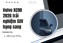 Volvo XC90 2026 trải nghiệm SUV hạng sang