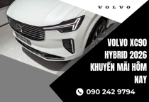 Volvo XC90 Hybrid 2026 Khuyến Mãi Hôm Nay