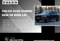 Volvo XC90 Hybrid 2026 xe điện lai
