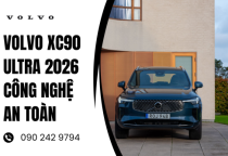 Volvo XC90 Ultra 2026 công nghệ an toàn