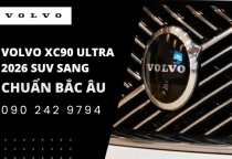 Volvo XC90 Ultra 2026 SUV sang chuẩn Bắc Âu