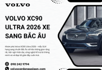 Volvo XC90 Ultra 2026 xe sang Bắc Âu