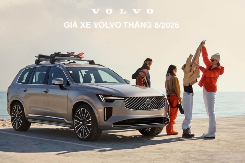 GIÁ XE VOLVO THÁNG 8/2026
