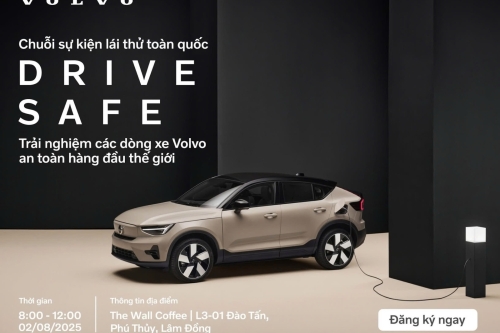 Lái thử ô tô Volvo “DRIVE SAFE” - Trải nghiệm an toàn đỉnh cao cùng Volvo tại Phan Thiết