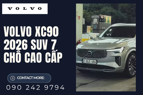 Volvo XC90 2026 SUV 7 chỗ cao cấp