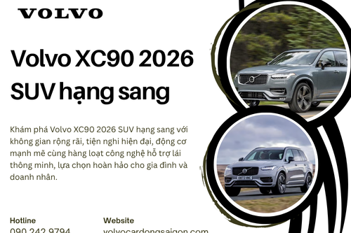 Volvo XC90 2026 SUV hạng sang