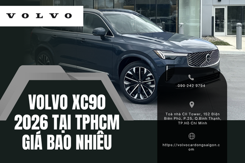 Volvo XC90 2026 tại TPHCM giá bao nhiêu