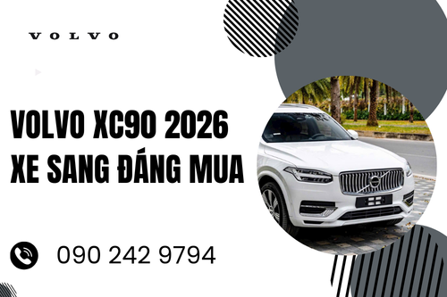 Volvo XC90 2026 xe sang đáng mua