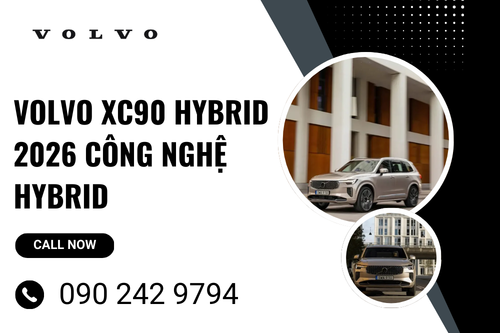 Volvo XC90 Hybrid 2026 công nghệ hybrid