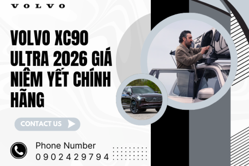 Volvo XC90 Ultra 2026 giá niêm yết chính hãng