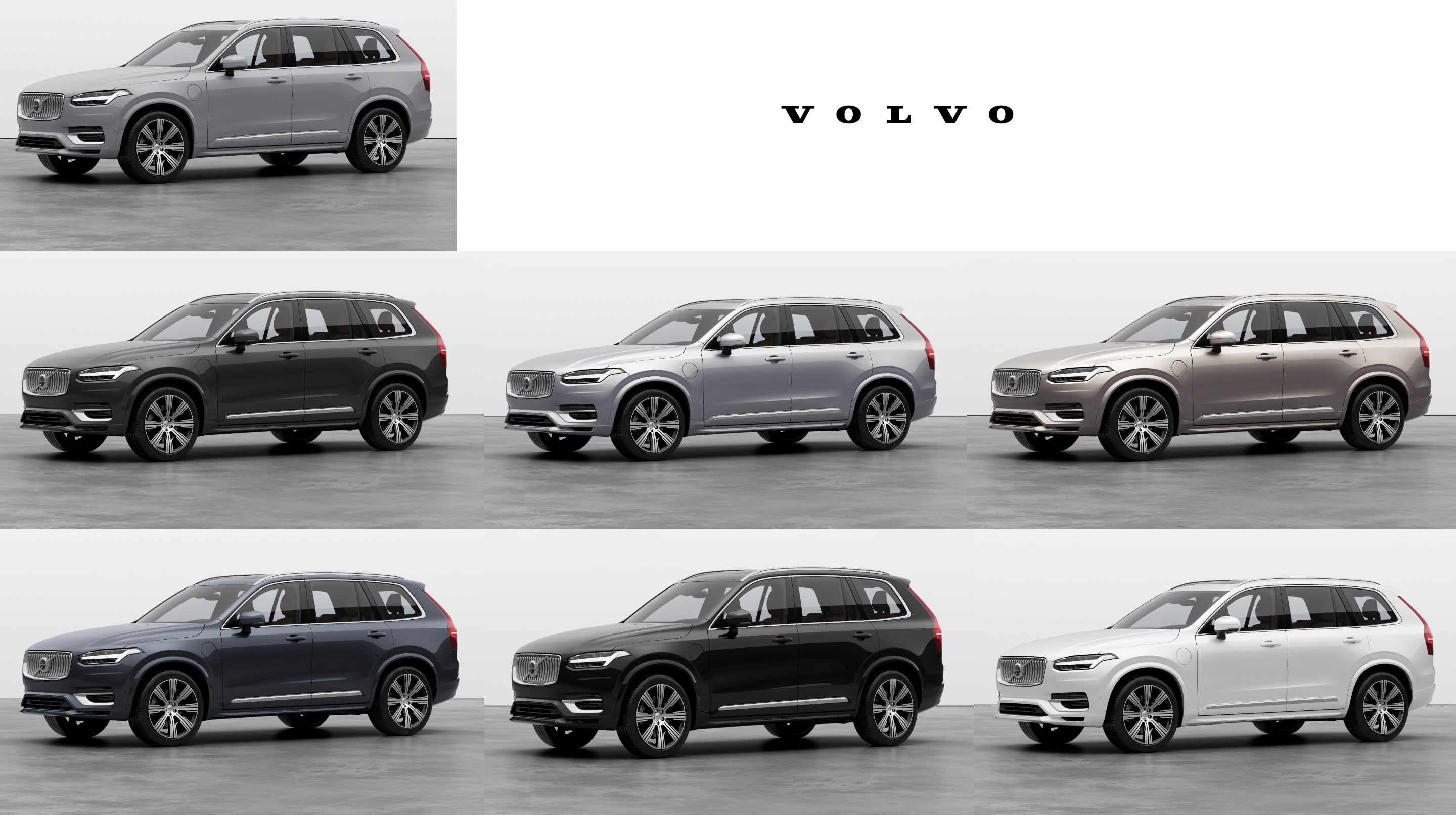 Các màu xe Volvo XC90 Plug-in Hybrid Ultra – Quyền lực và bề thế