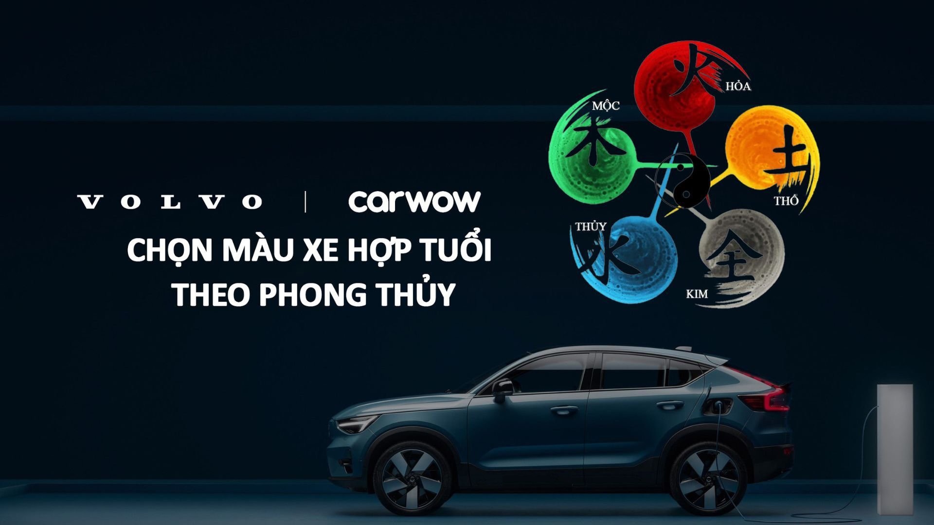 Chọn màu xe theo phong thuỷ
