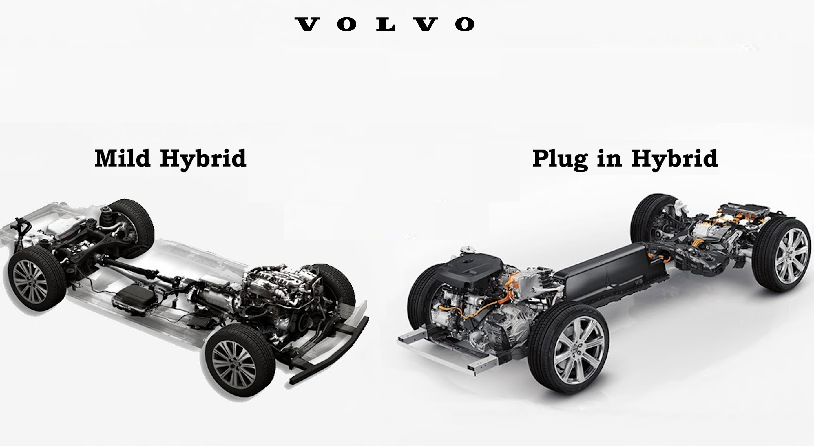 Công nghệ Mild Hybrid và Plug-in Hybrid trên Volvo XC60 và Volvo S90 : Sự khác biệt là gì?