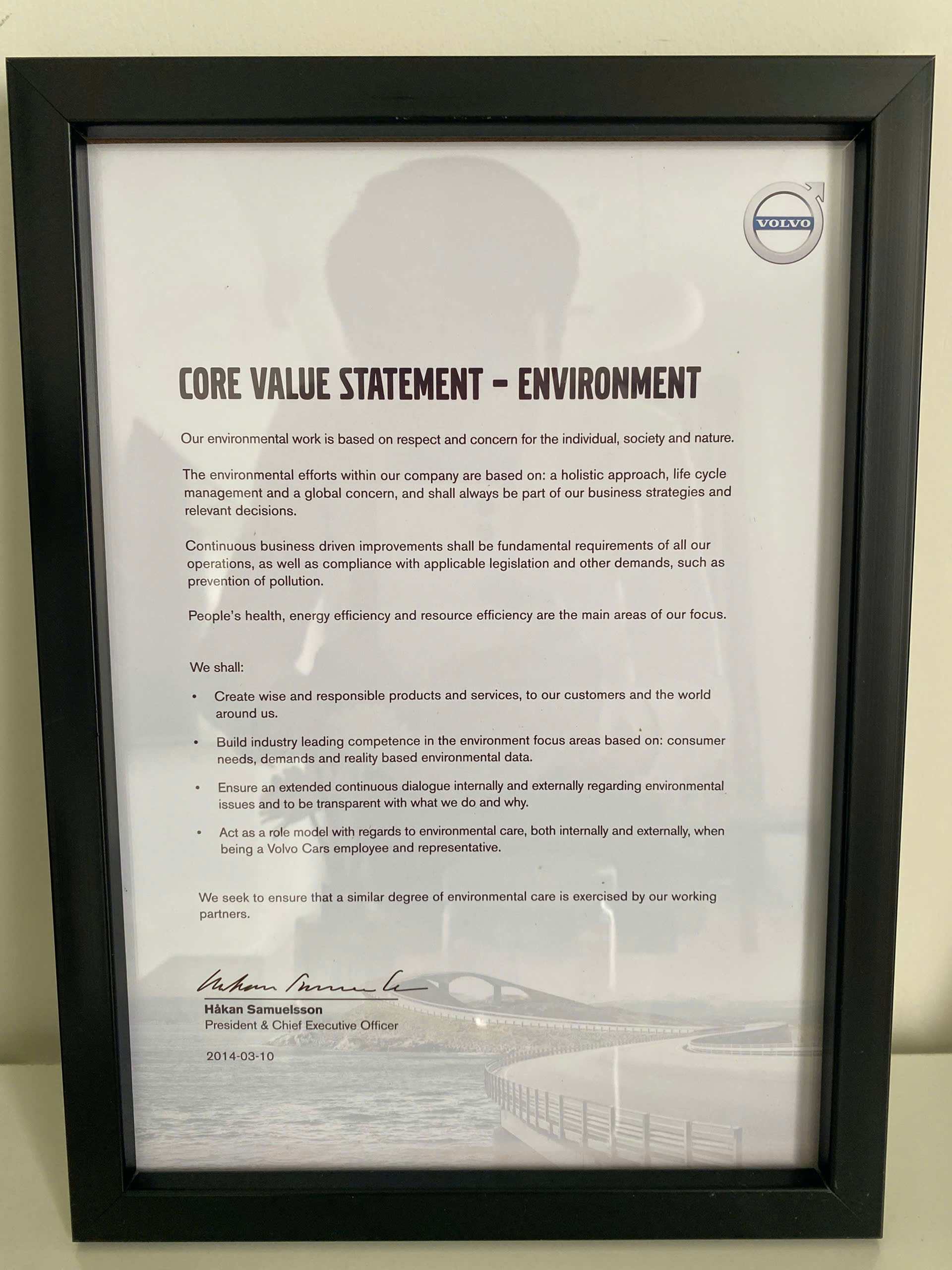 Volvo - Thân Thiện Với Môi Trường