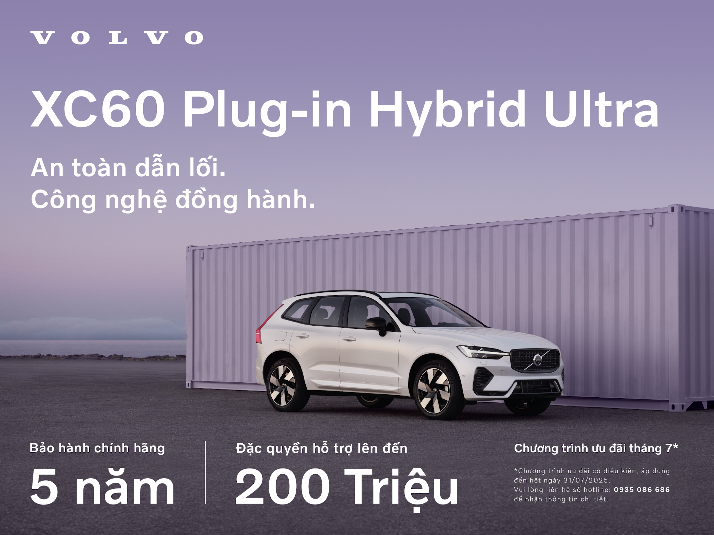 Giá xe Volvo XC60 Plug-in Hybrid Ultra
