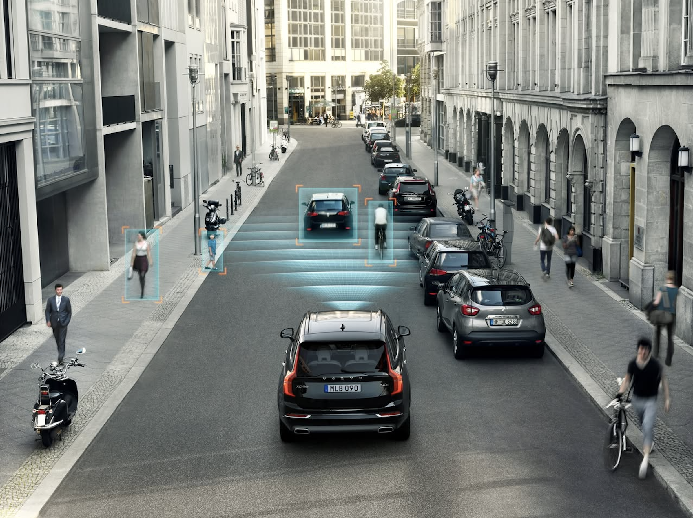 Các tính năng của hệ thống an toàn City Safety trên Volvo 