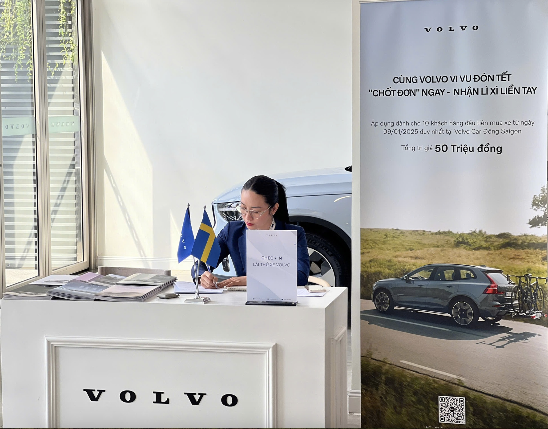 Quy Trình Đăng Ký Lái Thử Xe Volvo Đơn Giản Tại Volvo Car Đông Sài Gòn