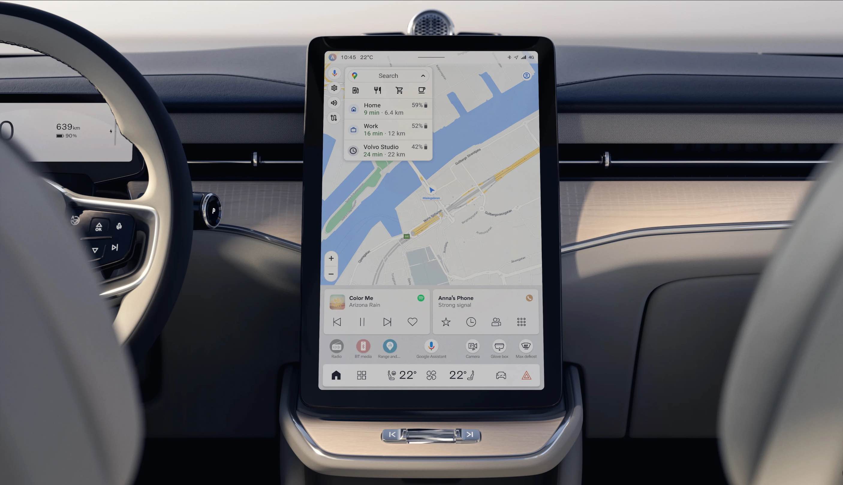 Nội thất Volvo ES90