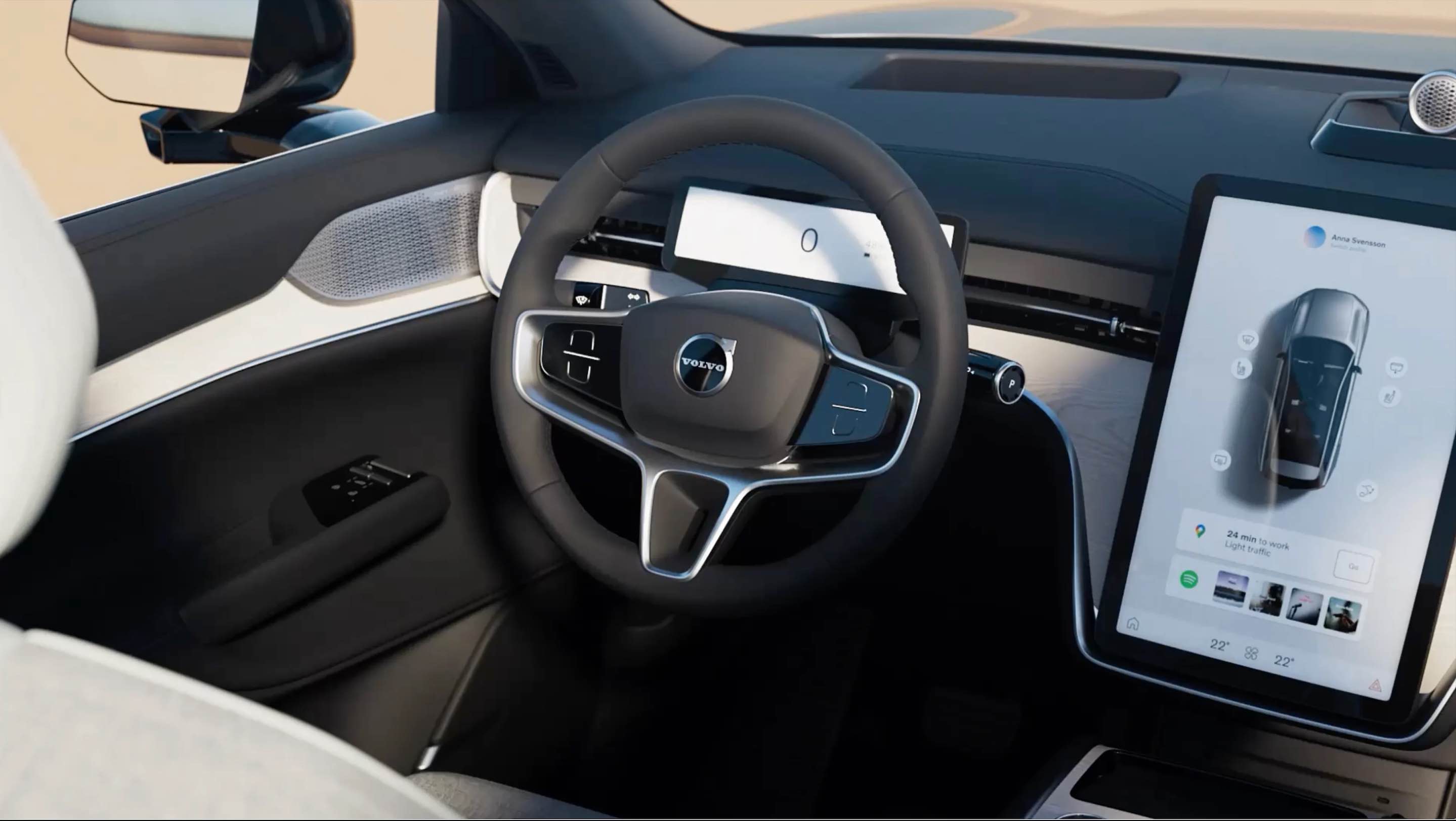Nội thất Volvo EX90