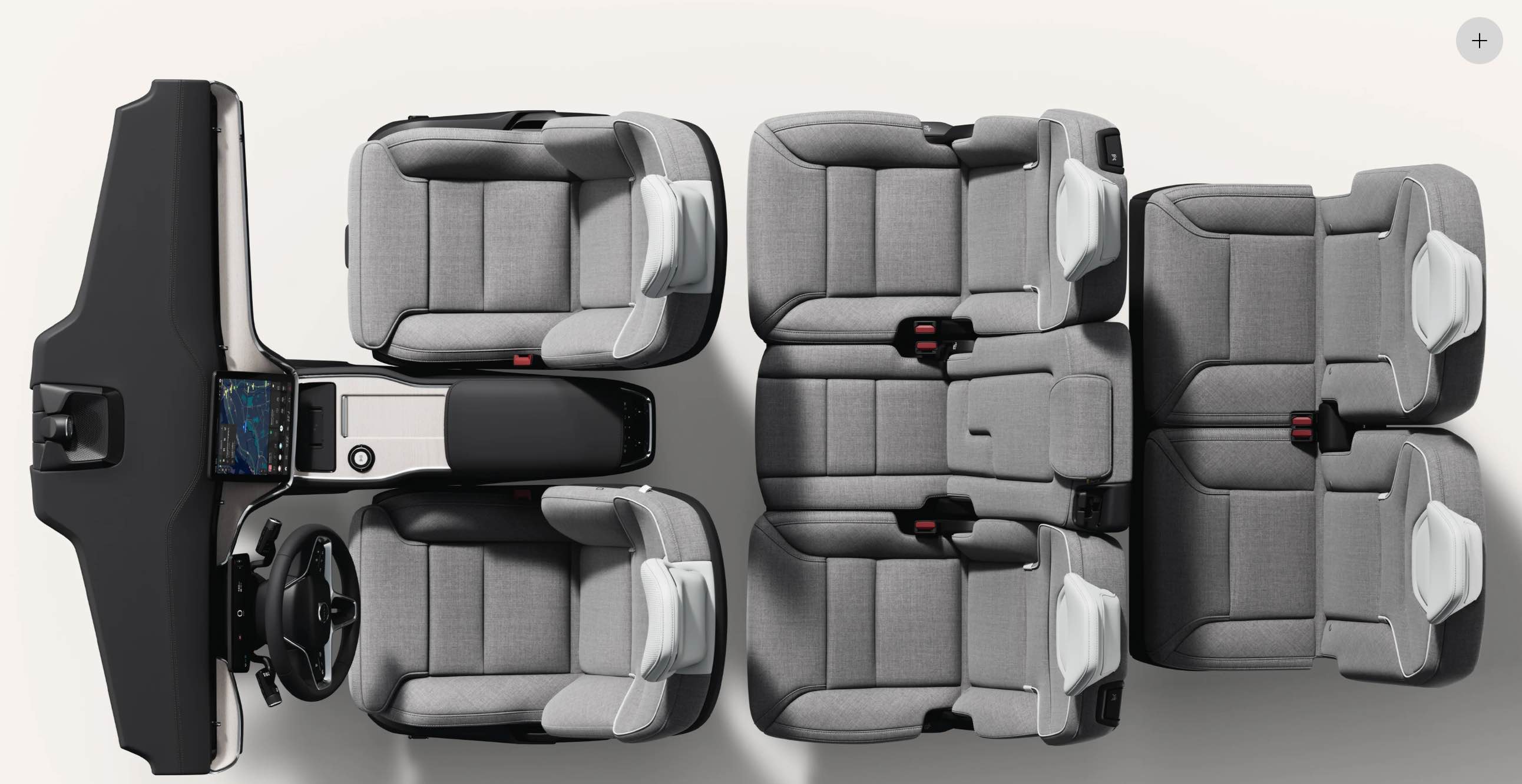 Nội thất Volvo EX90 Ultra