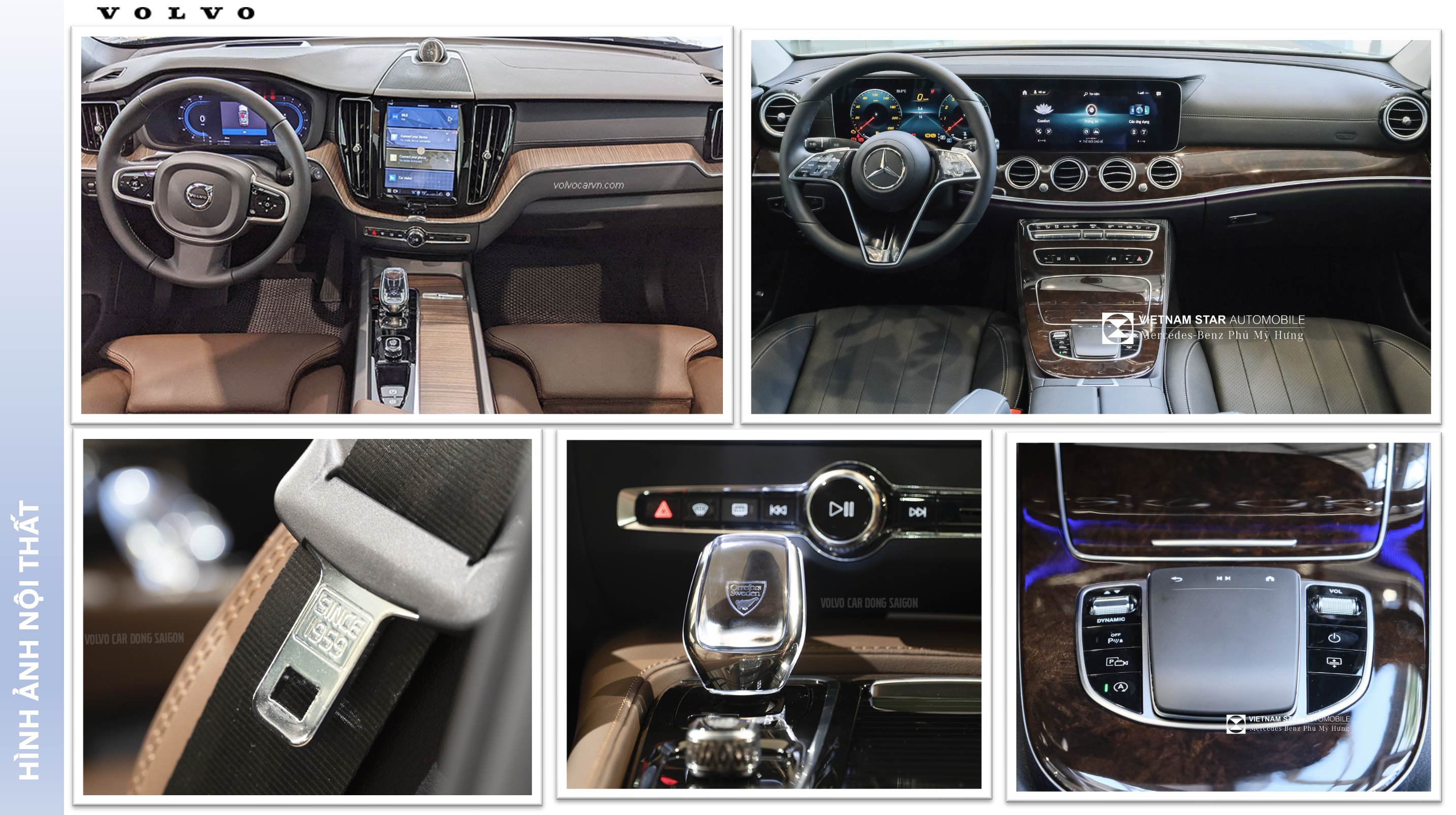 So Sánh Chi Tiết Volvo S90 và Mercedes-Benz E-Class
