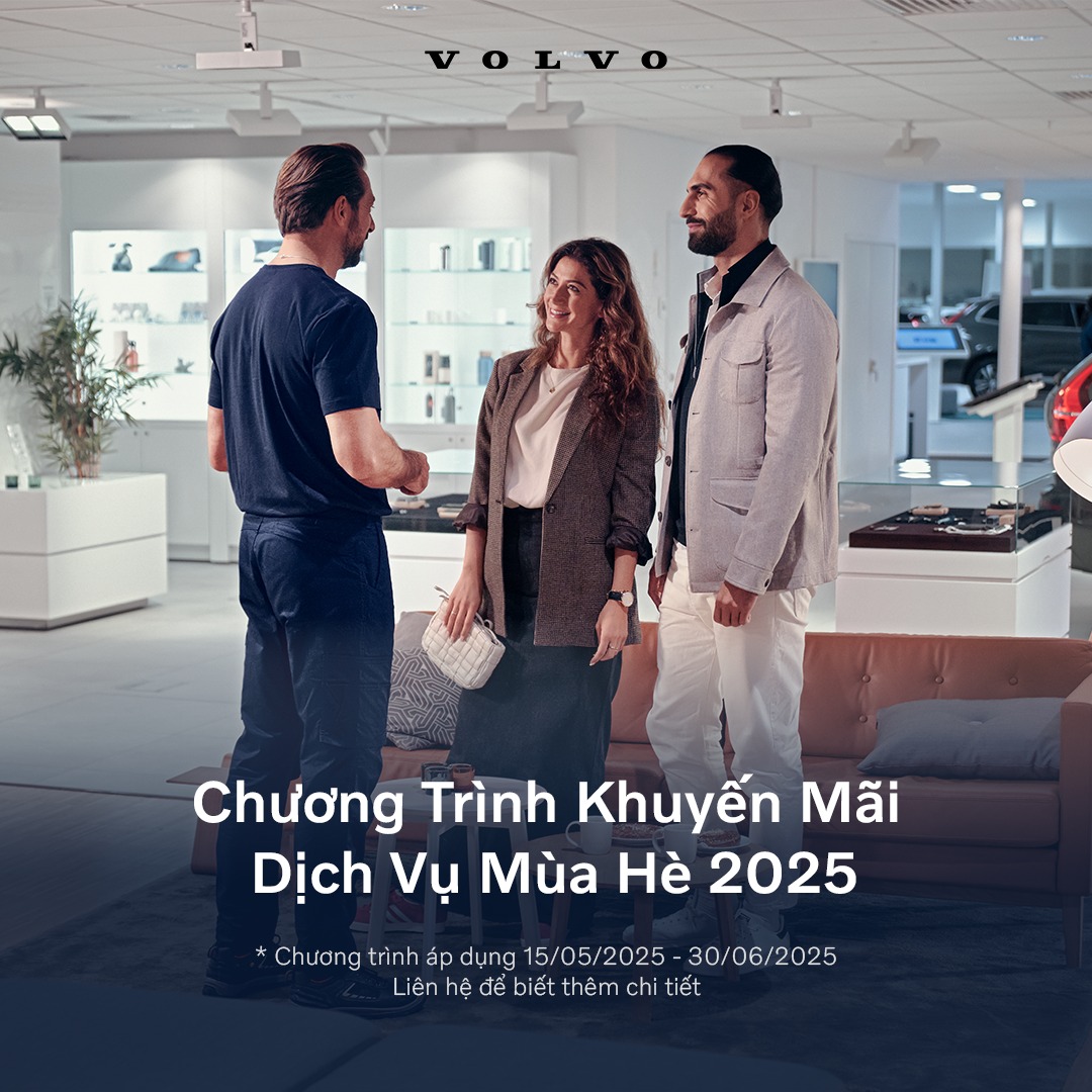 Ưu đãi dịch vụ bảo dưỡng ô tô Volvo