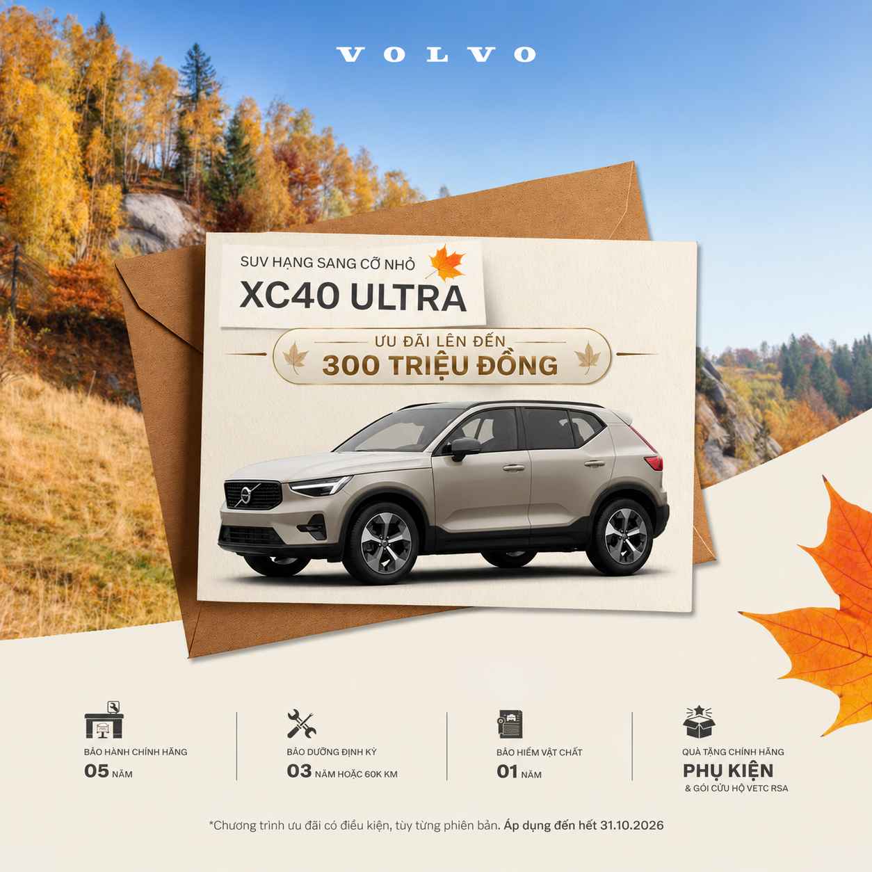 Bảng Giá Xe Volvo Tháng 10/2026 Mới Nhất Volvo xc40