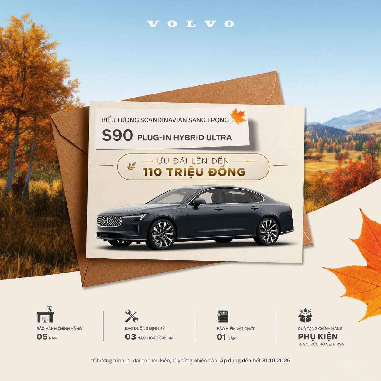 Bảng Giá Xe Volvo Tháng 10/2026 Mới Nhất volvo s90 plugin hybrid