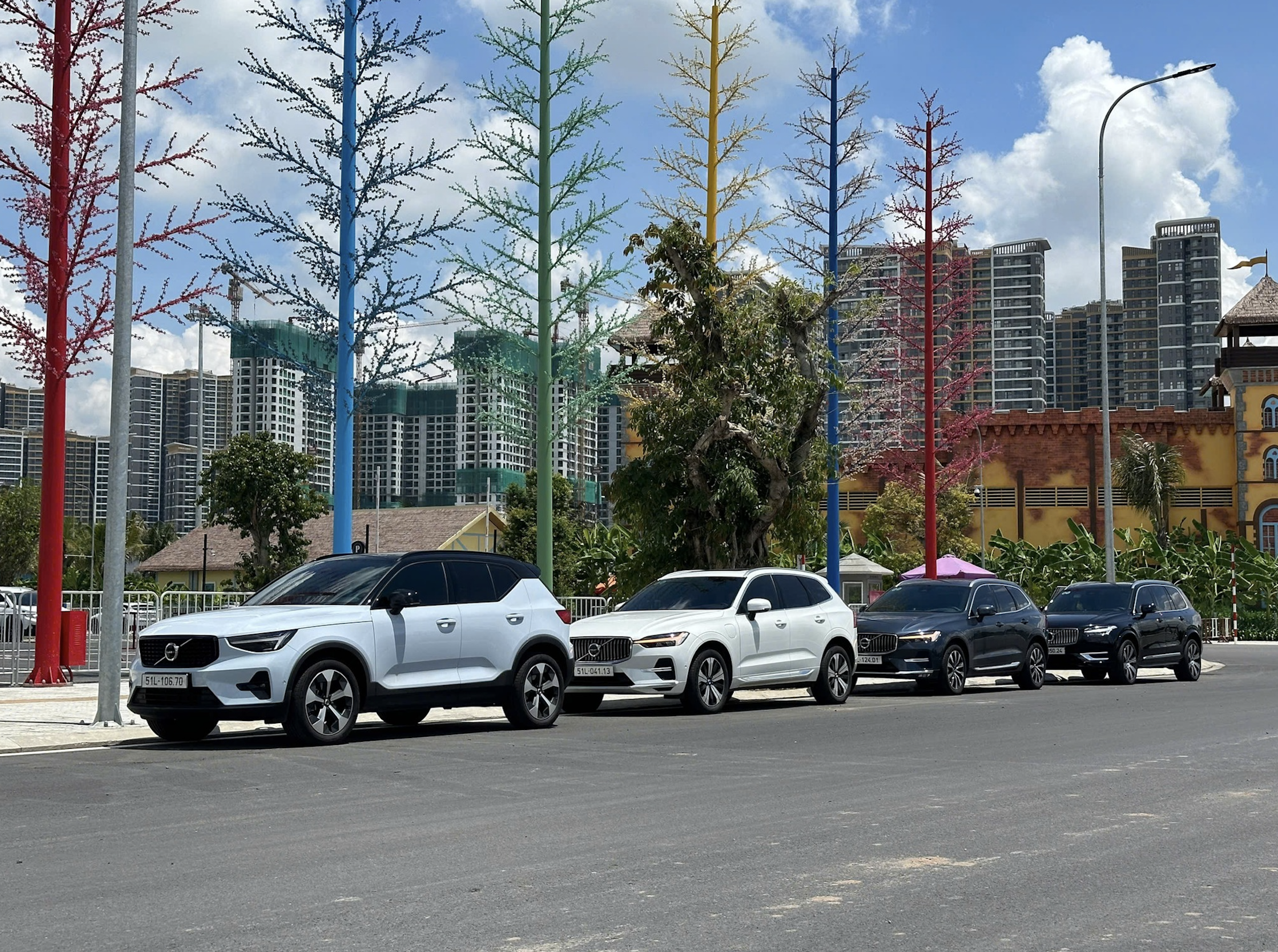 Các mẫu xe Volvo tại Sự Kiện Drive Safe 2025 tại Bình Dương