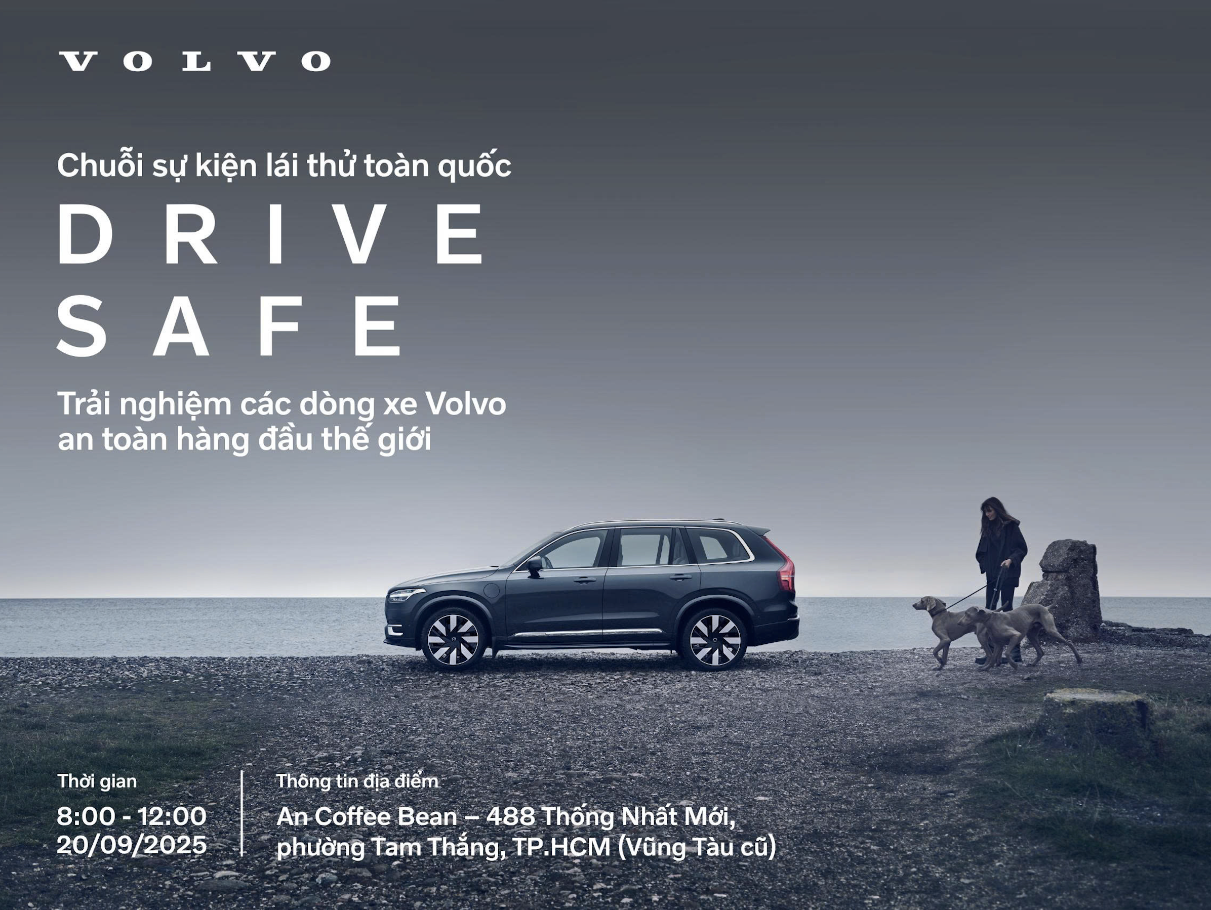 Drive Safe Volvo 2025 – Lái thử xe Volvo an toàn tại Vũng Tàu