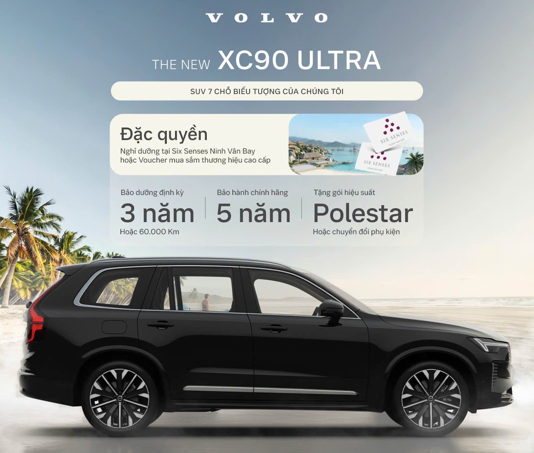Volvo XC90 Plug-in Hybrid Ultra – Biểu Tượng SUV 7 Chỗ Đỉnh Cao