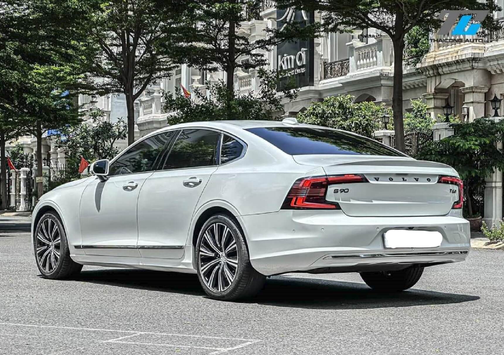 Chất lượng gia công hoàn thiện tỉ mỉ trên xe Volvo S90