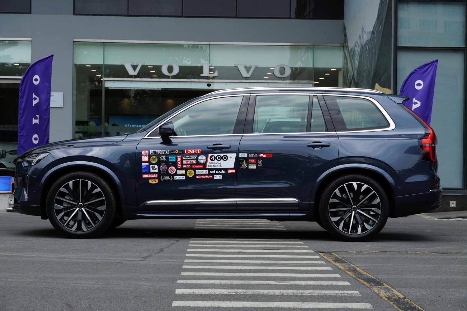 Sự thoải mái tuyệt đỉnh trên hàng ghế da của dòng xe Volvo XC90 Ultra 2026