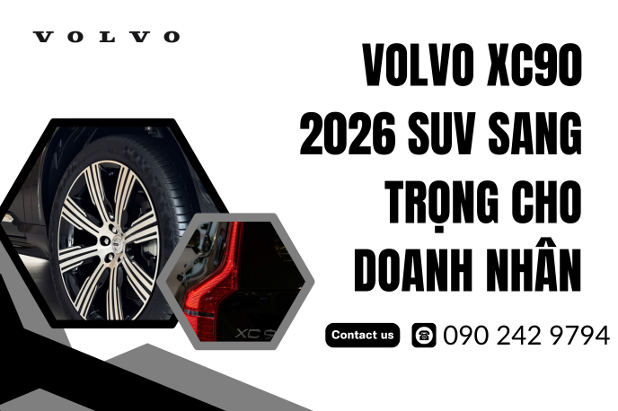 Khám phá chi tiết Volvo XC90 Ultra 2026 xe sang châu Âu đích thực
