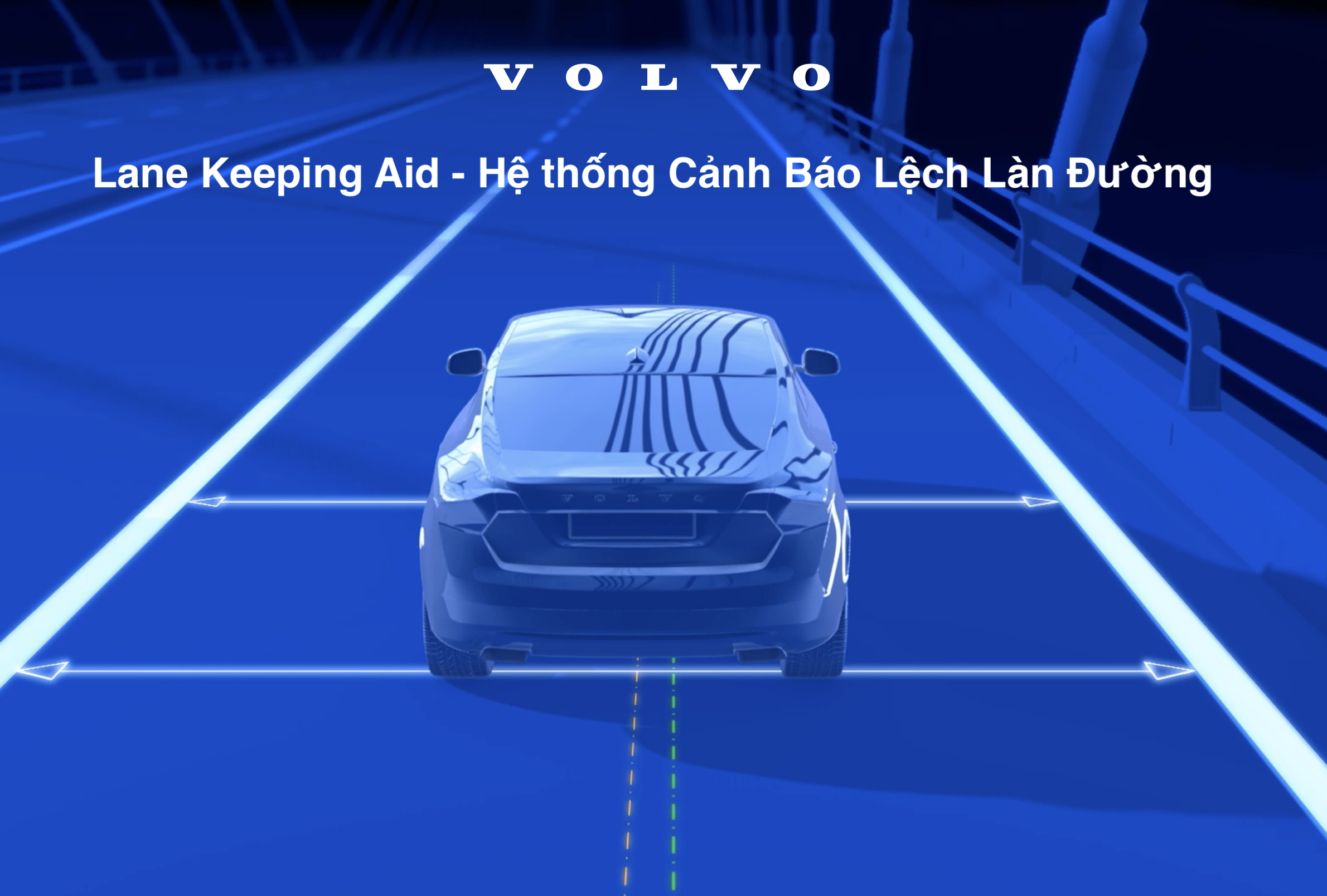 Lane Keeping Aid - Hệ thống Cảnh Báo Lệch Làn Đường Của Ô Tô Volvo