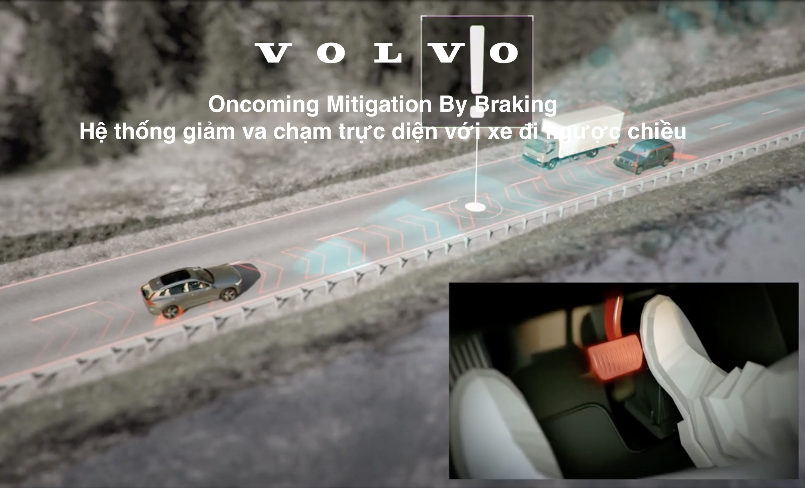 Oncoming Mitigation By Braking - Hệ thống giảm va chạm trực diện với xe đi ngược chiều