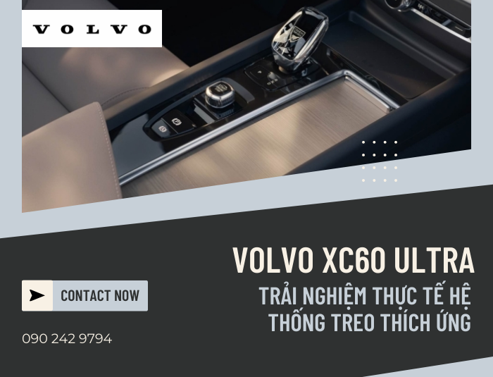 Volvo XC60 Ultra - Trải nghiệm thực tế hệ thống treo thích ứng