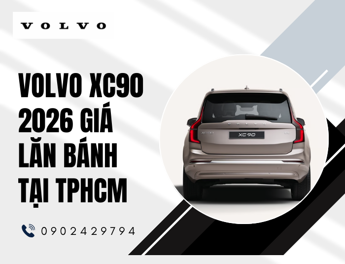 Volvo XC90 Ultra 2026 giá lăn bánh bao nhiêu