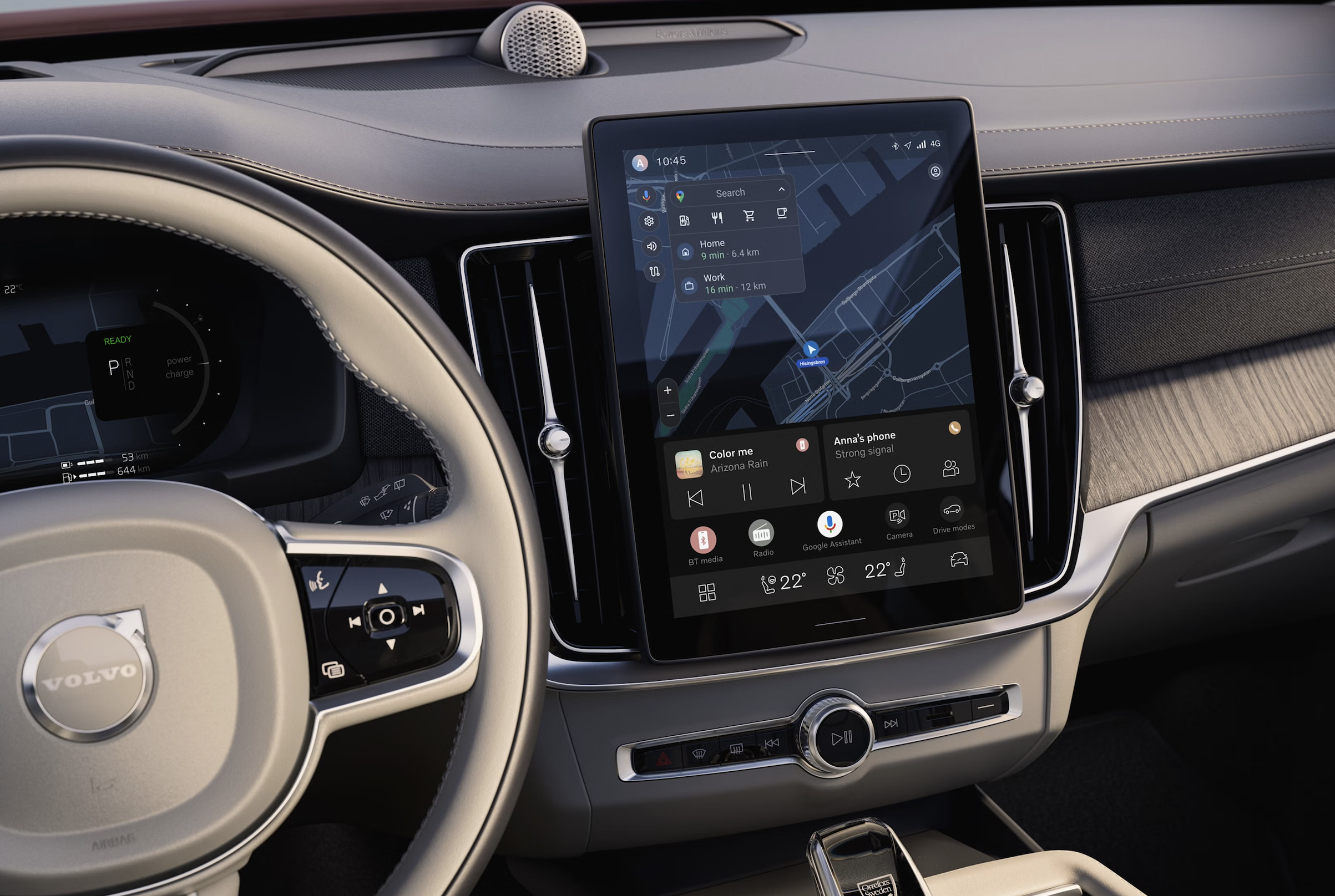 Màn hình trung tâm Volvo S90 2026 mới