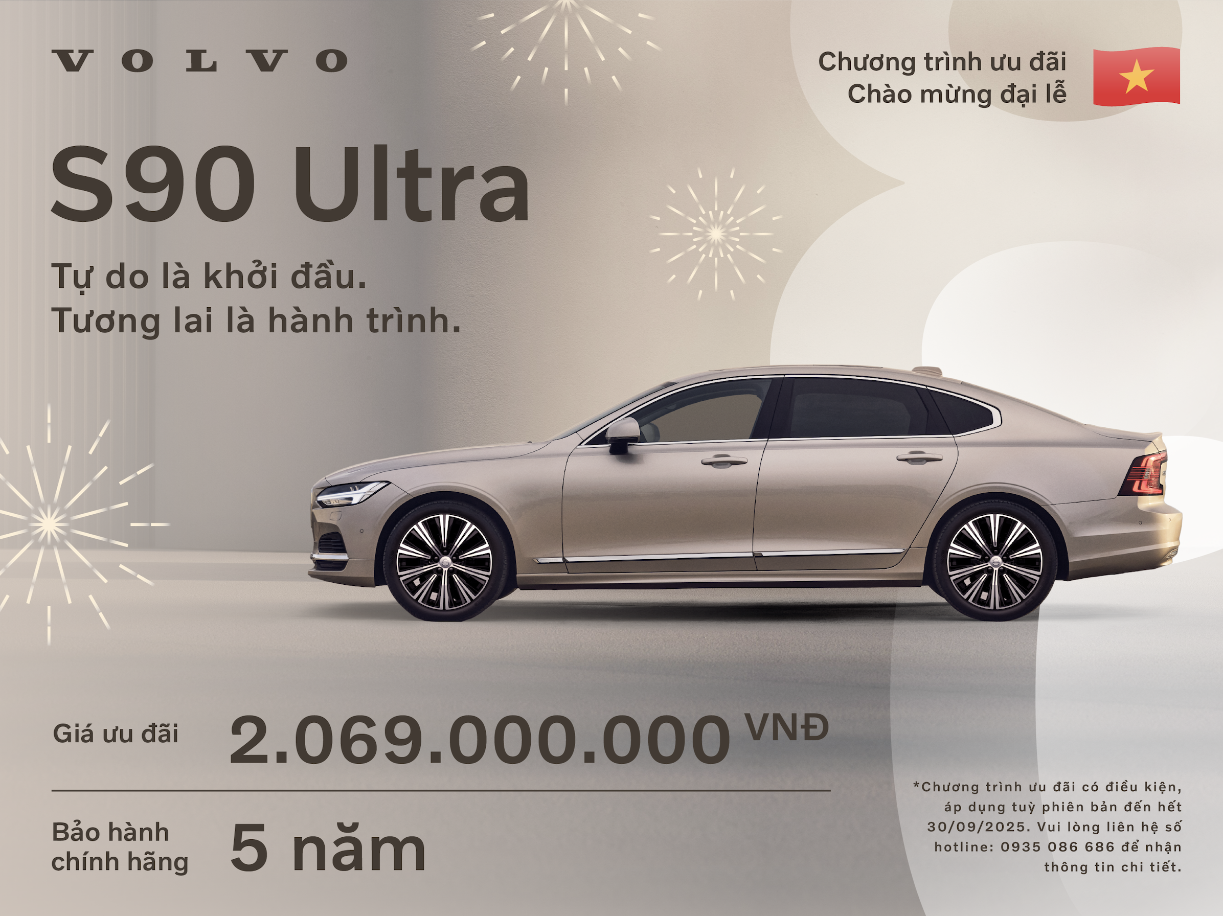 Giá xe Volvo S90 2026 mới